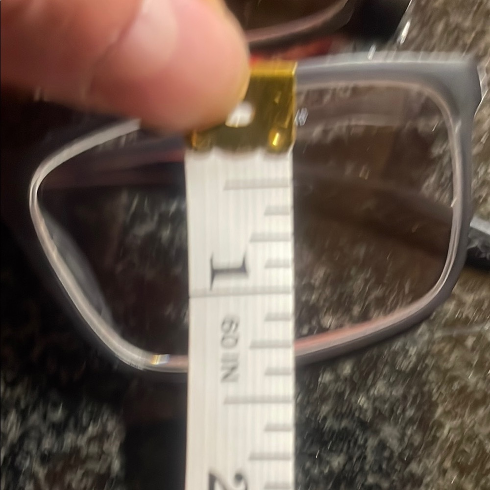 2 Foster Grant - 2 Generic -Black Rectangular Reading Glasses Sleek Design - Picture 13 of 16